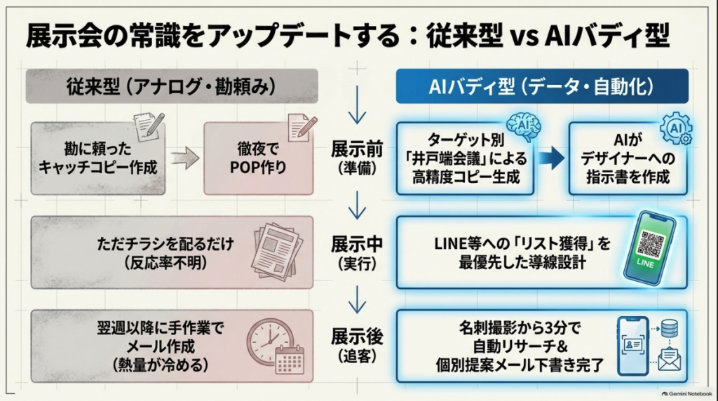 展示会をAIでアップデートする